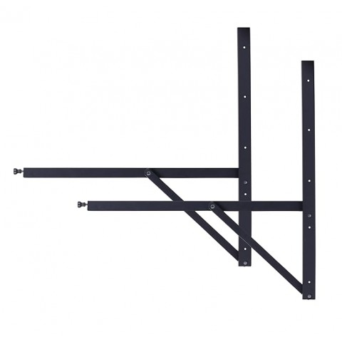 Folding Table Brackets with Collapsible Hinges (2ft) – Heavy Duty