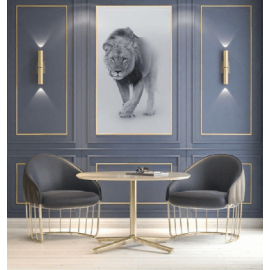 HDHMR & Exterior Grade Moulding Center Design 8ft – Paintable Decor