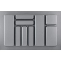 Tandem PVC Cutlery Tray For Kitchen Drawer/Cutlery Storage Organizer Tray For Modular Kitchen Basket 