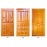 Teakwood Panel Door – 32mm Thickness for Superior Durability and Style