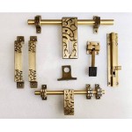 Brass Finish Door Kit (Antique Finish, 6-Pieces) 