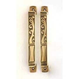 Brass Finish Door Kit DK-587 – Antique Finish, Premium 6-Piece Set