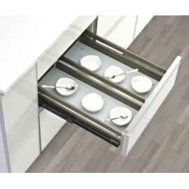 Aluminum Kitchen Basket Partition  4 inches