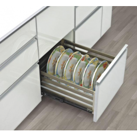  Aluminum Kitchen Basket Thali 8 Inches