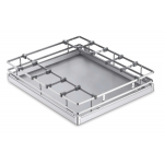 SS 304 Luxury square Glass Kitchen Basket  4 inches