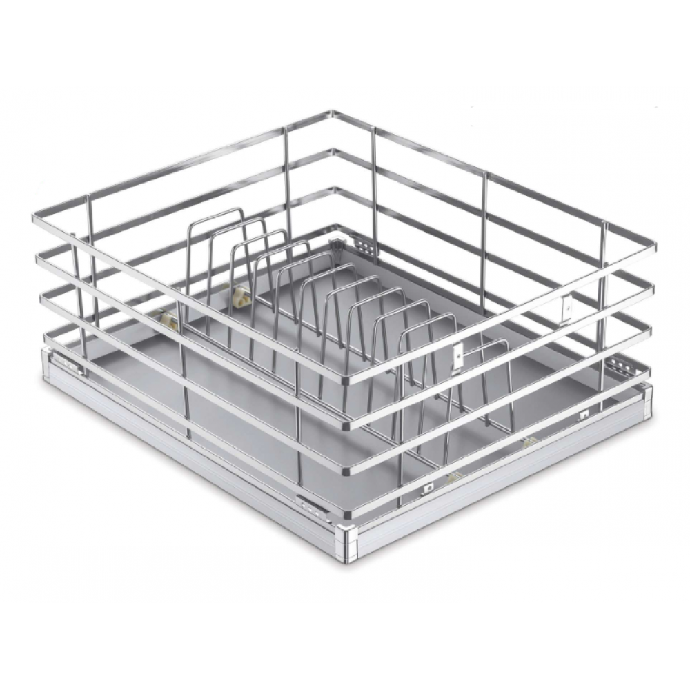 SS Luxury Kitchen Basket Dish and Plate 6 inches