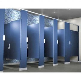 Modular/Cubical Toilet  Bathroom Partition with 12mm HPL sheet with SS 304 Fitting hardware