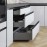 Ozone Tandem Slim Drawer Box System OE-DWDS-PRO-S 500MM ANTHGREY with Load Capacity Upto 40 Kg (Grey, 20 Inch )