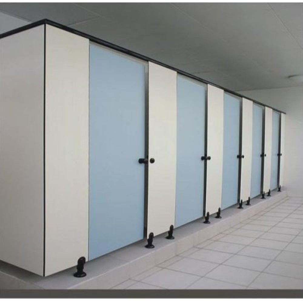 Modular/Cubical Toilet  Bathroom Partition with 12mm HPL sheet with SS 304 Fitting hardware